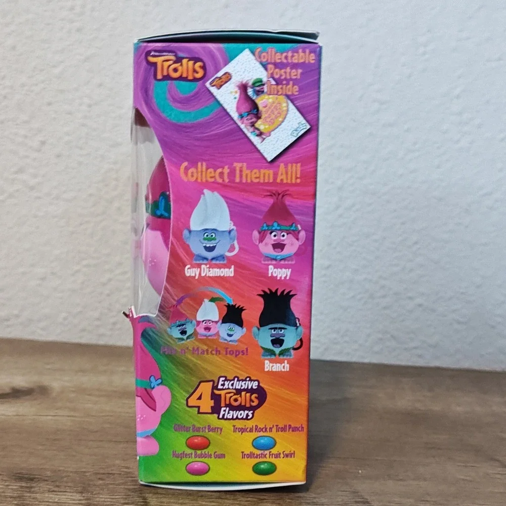 Radz Trolls Poppy Candy Dispenser Pink Target Exclusive Keychain Toy